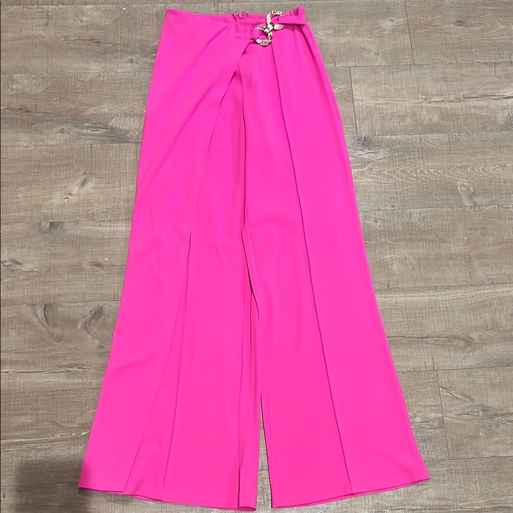 Pink fashion nova trousers